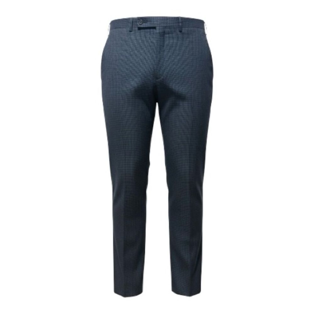 Lauren Ralph Lauren Men’s Micro-Check Pants | Blue Gray | Measured